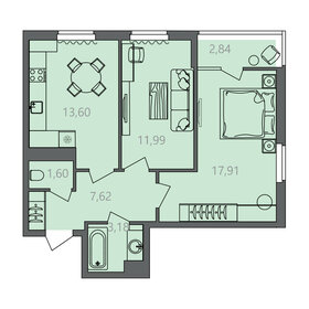 76 м², 3-комнатная квартира 6 500 000 ₽ - изображение 73