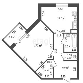 47,2 м², 1-комнатная квартира 3 297 000 ₽ - изображение 39