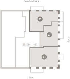 Квартира 120,1 м², 2-комнатная - изображение 2