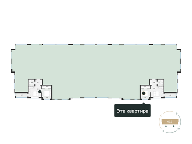 31,4 м², 1-комнатная квартира 4 440 000 ₽ - изображение 59