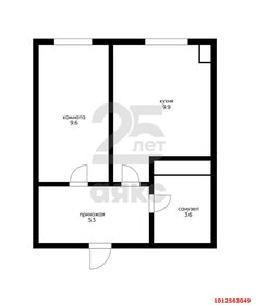 Квартира 29,5 м², 1-комнатная - изображение 1