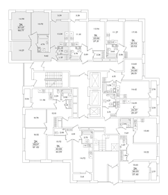 Квартира 68,8 м², 3-комнатная - изображение 2