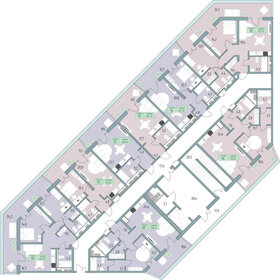103,6 м², 3-комнатные апартаменты 19 420 800 ₽ - изображение 61