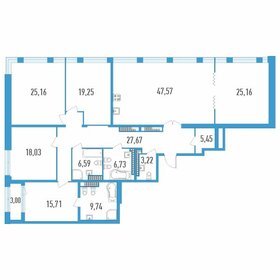 Квартира 211,8 м², 5-комнатная - изображение 1