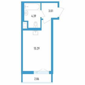 25 м², квартира-студия 3 790 000 ₽ - изображение 9