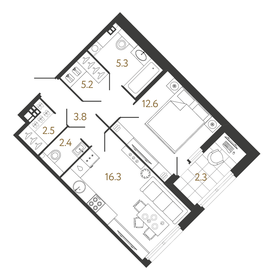 114,5 м², 4-комнатная квартира 21 999 000 ₽ - изображение 89