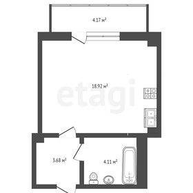 Квартира 26,8 м², студия - изображение 2