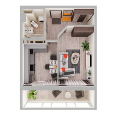 Квартира 39,3 м², 1-комнатная - изображение 2