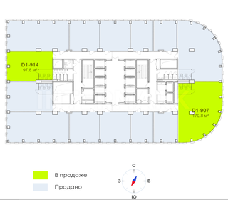 171,8 м², офис 62 535 200 ₽ - изображение 50