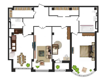 170 м², 3-комнатная квартира 18 500 000 ₽ - изображение 56