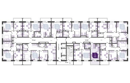 26 м², квартира-студия 3 500 000 ₽ - изображение 50