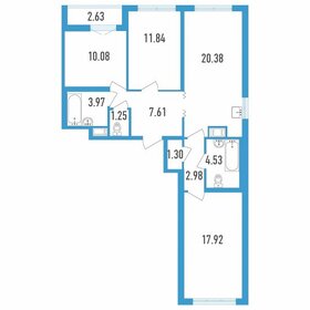 83 м², 3-комнатная квартира 12 035 000 ₽ - изображение 19