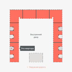 Квартира 32,2 м², 1-комнатная - изображение 2