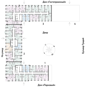 59,1 м², 3-комнатная квартира 7 190 000 ₽ - изображение 40