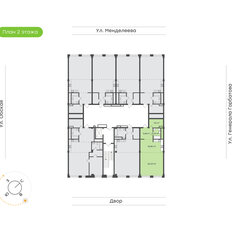 Квартира 73,9 м², 1-комнатная - изображение 4