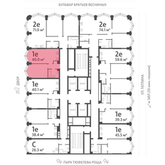 Квартира 40 м², 1-комнатная - изображение 2