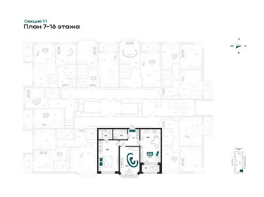 Квартира 72 м², 2-комнатная - изображение 2