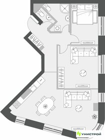 Квартира 70,2 м², 2-комнатная - изображение 1