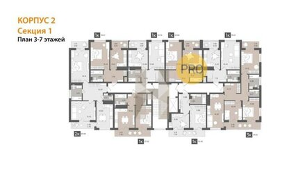 Квартира 39,8 м², 1-комнатная - изображение 2