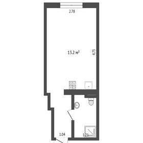 Квартира 20 м², студия - изображение 5