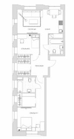 Квартира 76,5 м², 3-комнатные - изображение 1