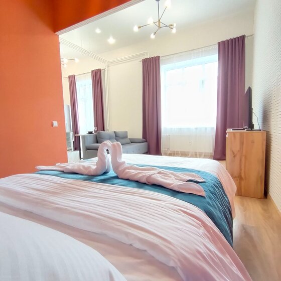 55 м², 2-комнатная квартира 2 900 ₽ в сутки - изображение 53