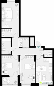 Квартира 83,5 м², 3-комнатная - изображение 1