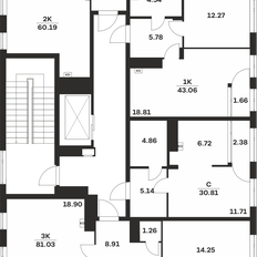Квартира 30,8 м², студия - изображение 3