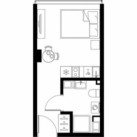 Квартира 20 м², студия - изображение 1