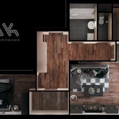 Квартира 70,6 м², 2-комнатная - изображение 3