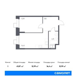 41,9 м², 1-комнатные апартаменты 10 147 679 ₽ - изображение 11