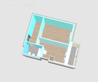 21,9 м², квартира-студия 3 000 000 ₽ - изображение 34