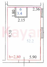 66,2 м², помещение свободного назначения 13 928 200 ₽ - изображение 45