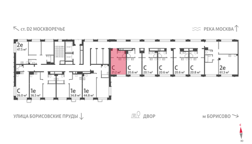 15,5 м², апартаменты-студия 4 805 000 ₽ - изображение 104