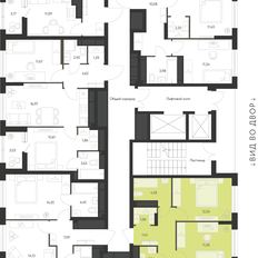 Квартира 56,8 м², 2-комнатная - изображение 2