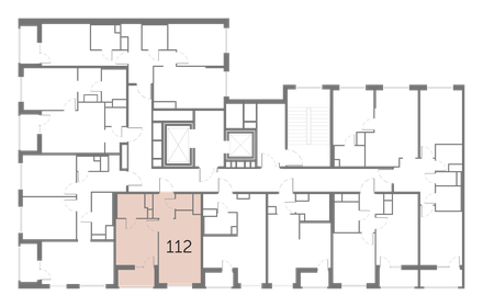 Квартира 34,2 м², 1-комнатная - изображение 2