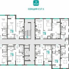 Квартира 67,8 м², 3-комнатная - изображение 3