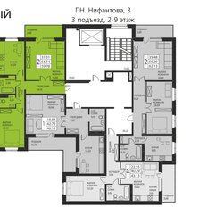 Квартира 56,1 м², 2-комнатная - изображение 2