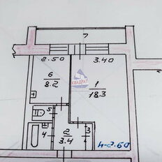 Квартира 37,4 м², 1-комнатная - изображение 2