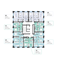 Квартира 73,2 м², 2-комнатная - изображение 2