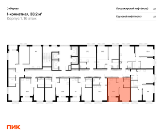 33,6 м², 1-комнатная квартира 7 496 160 ₽ - изображение 2