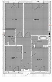 90 м² дом, 4 сотки участок 5 400 000 ₽ - изображение 67