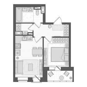 36,3 м², 1-комнатная квартира 6 100 000 ₽ - изображение 108
