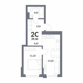 38,2 м², 2-комнатная квартира 9 400 000 ₽ - изображение 11