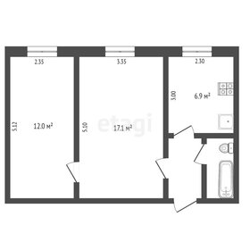 54,2 м², 2-комнатная квартира 2 950 000 ₽ - изображение 32