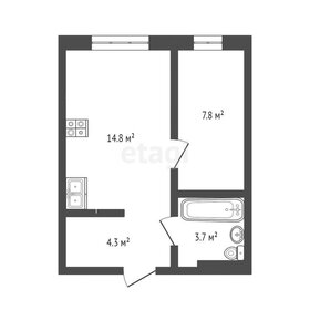 30,6 м², 1-комнатная квартира 4 600 000 ₽ - изображение 100