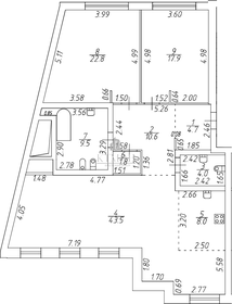 122,8 м², 2-комнатная квартира 122 800 000 ₽ - изображение 1