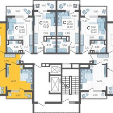 Квартира 60,4 м², 2-комнатная - изображение 2