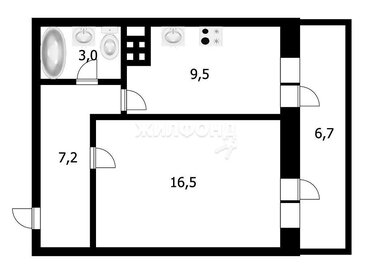 41 м², 1-комнатная квартира 3 000 000 ₽ - изображение 55