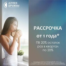 Квартира 52,1 м², 1-комнатные - изображение 4